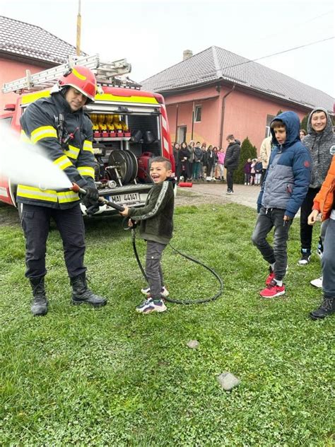 Exercitiu de alarmare evacuare in caz de incendiu Școala Gimnazială