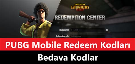 Pubg Mobile Redeem Kodları 2022 Mobil Diyarı