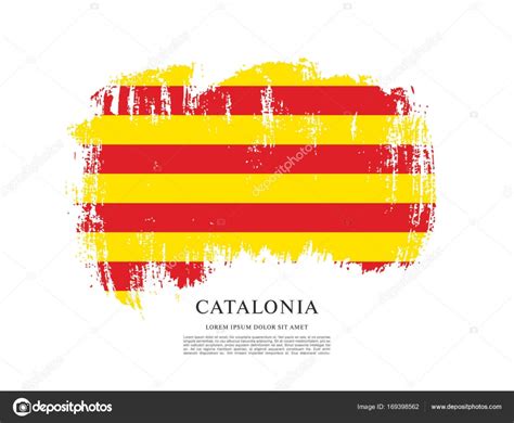 Flag Of Catalonia Template Stock Vector Image By ©igor Vkv 169398562