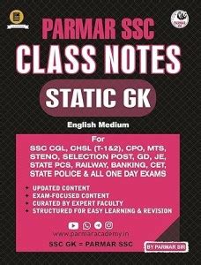 Parmar Sir Ssc Classnotes Static Gk Buy Parmar Sir Ssc Classnotes