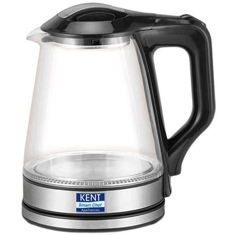 Buy KENT 1.7 Litre Electric Glass Kettle (16023, Transparent) Online ...