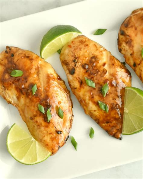 thai sweet chili chicken herbs flour