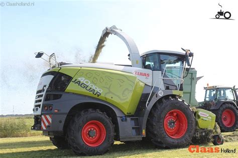 Foto Claas Jaguar Van Bruggeman Mechanisatie Lemele Loonbedrijf