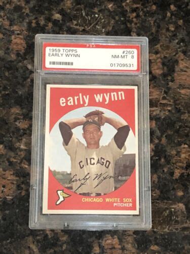 Topps Early Wynn Baseball Card Psa Ebay