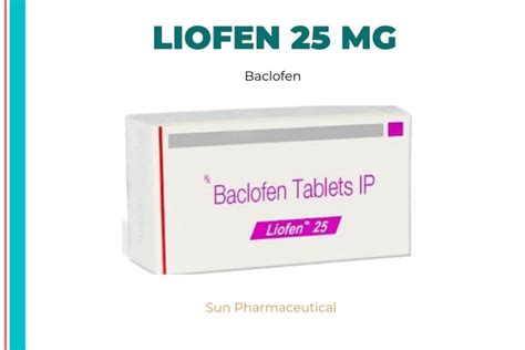 Buy LIOFEN 25 MG 10 Tablets Online At GymPharmacy