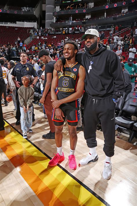 Lebron And Bronny James Make History As The First Father And Son Tandem