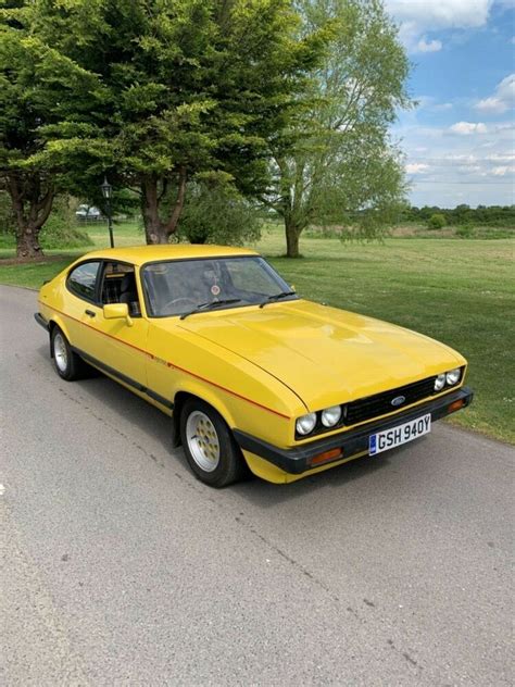 Ford Capri 2 8i 1983 Simply Stunning Daytona Yellow EBay Classic