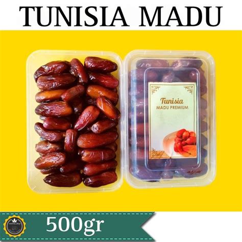 Kurma Tunisia Madu Gram Premium Lazada Indonesia