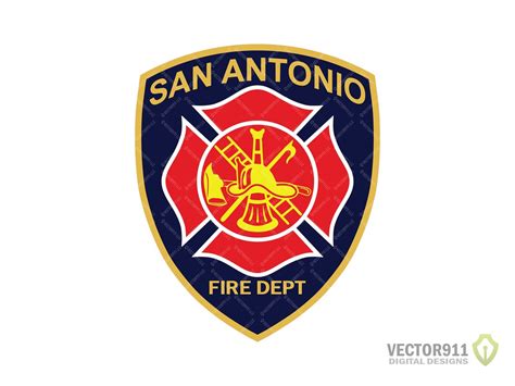 San Antonio Texas Fire Department Logo City Of San Antonio Tx Fire Ems