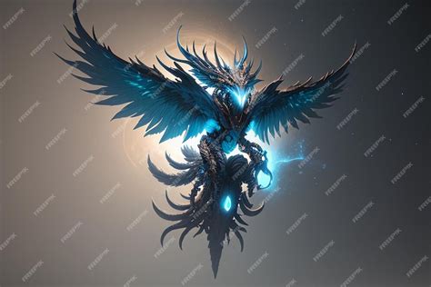 Premium Ai Image Legendary Dragon Illustration Background Wallpaper