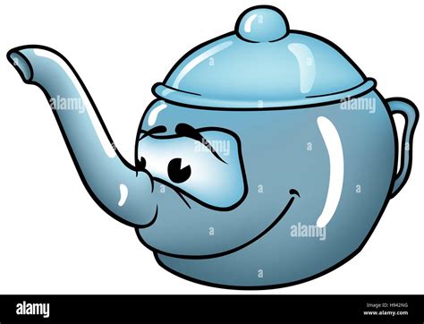 Teapot Cartoon Hi Res Stock Photography And Images Alamy