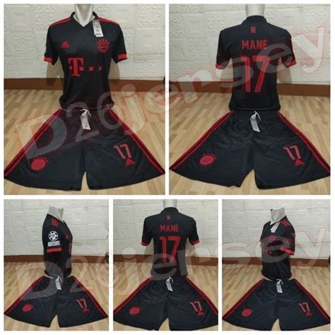 Jual Jersey Bayern Munchen 3rd Celana 2022 2023 Cetak Nama Nameset