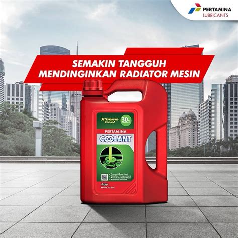 Jual PERTAMINA RADIATOR COOLANT 30 CONCENTRATE ORIGINAL 4 LITER