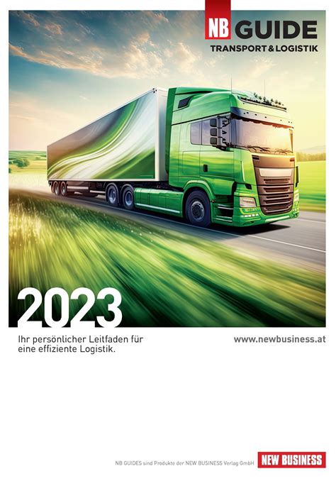 Transport And Logistik Guide 2023 New Business Guides