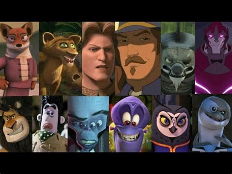 Dreamworks Animation Villains