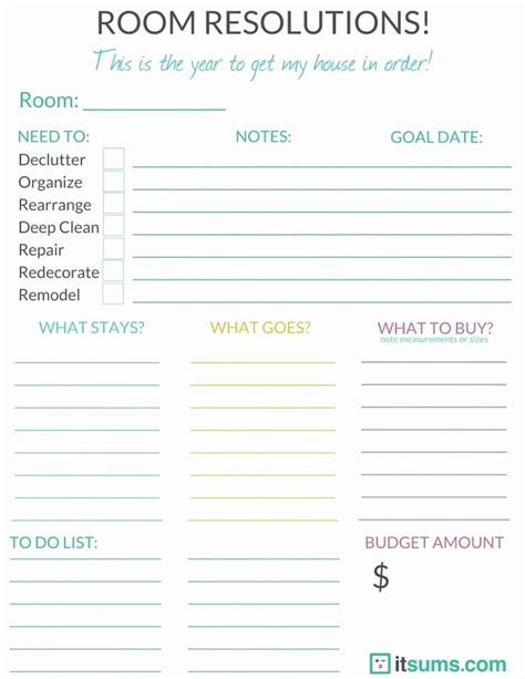 House Renovation Project Plan Template Unique Free Printable For Your