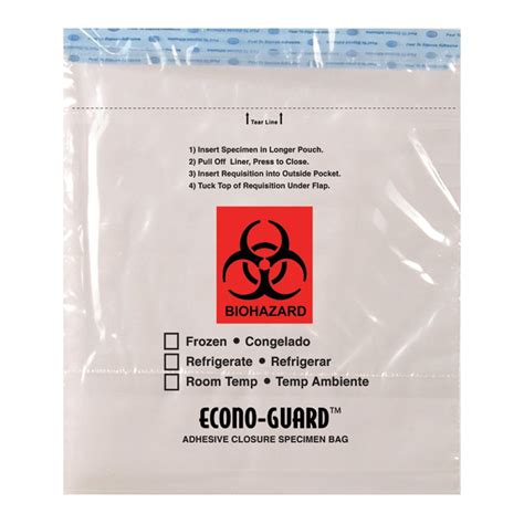 Amazon Action Health Bio Econo Guard Specimen Transport Bag