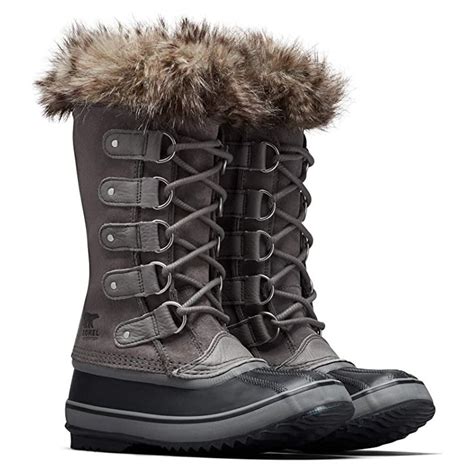 Bottes après ski SOREL Joan Of Arctic Quarry noir femme Alpinstore