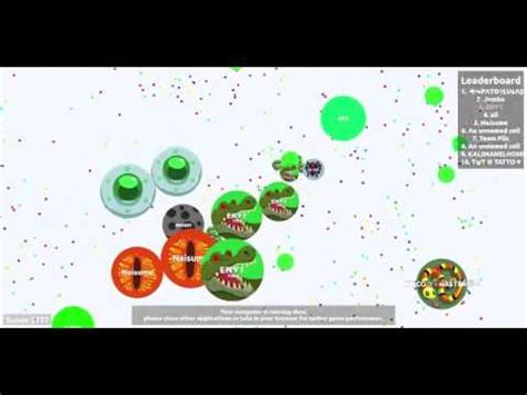 Agar Io Ffa Gameplay Takeovers Server Sorta Youtube