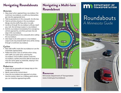 Roundabout Safety Information St Francis Minnesota