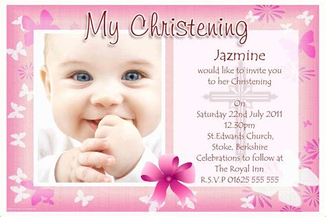 Free Printable Baptism Invitations Templates Of Baptism Invitations