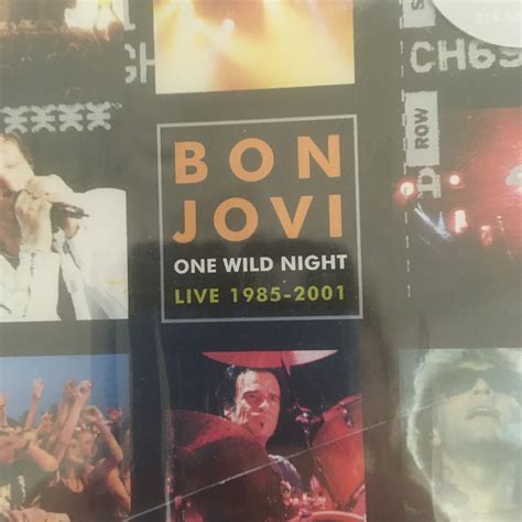 Bon Jovi One Wild Night Live 1985 2001 Cd Etsy