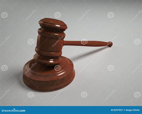 Martelletto del giudice immagine stock. Immagine di torto - 8297557