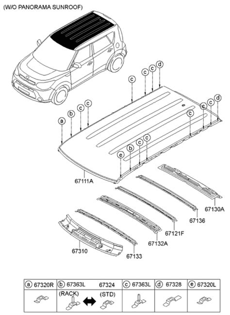 Roof Panel Kia Soul