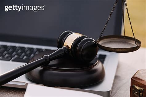 Judge Gavel And Legal Book On Wooden Table Justice And Law Concept