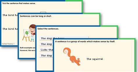 Free Year 1 Recognising A Sentence Teaching PowerPoint Classroom