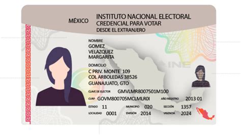 Credencial de elector Cuáles son los elementos clave