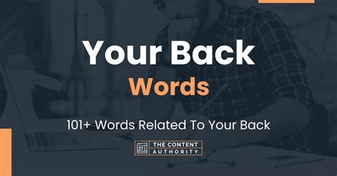 Your Back Words - 101+ Words Related To Your Back