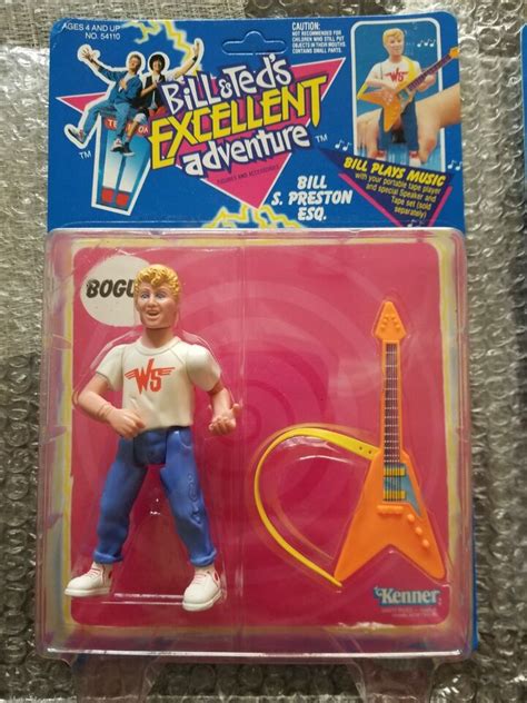 Bill Ted Excellent Adventure Action Figure Set Kenner Original