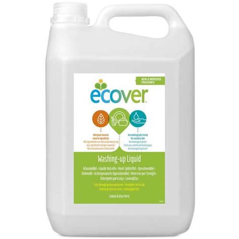 Lavavajillas biodegradable ecológico Ecover con aroma limón y aloe vera