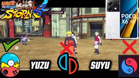 Naruto Shippuden Ultimate Ninja Storm Egg Ns Vs Yuzu Vs Suyu Emulator