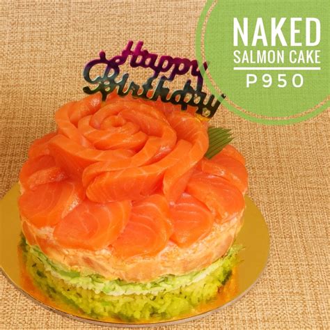 LOOK A Salmon Sashimi Cake Exists Because Why Not