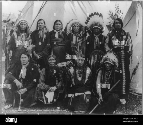 Group Sioux Indians Fotos Und Bildmaterial In Hoher Auflösung Alamy