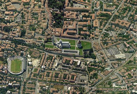 Leaning Tower of Pisa Aerial by MarkTheGr8 on DeviantArt