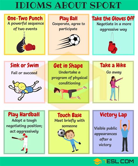 Sports Idioms • 7esl