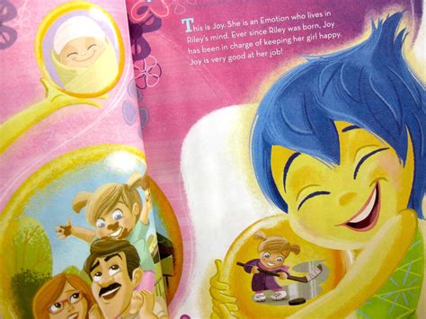 Dan The Pixar Fan Inside Out Little Golden Book