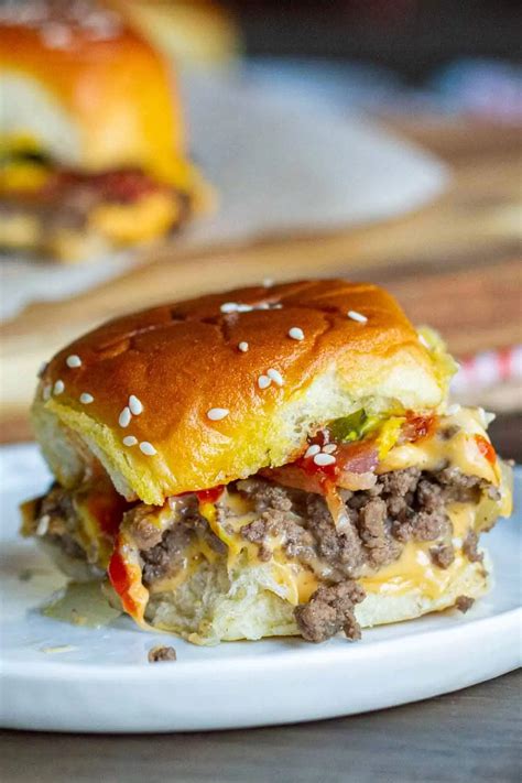 Bacon Cheeseburger Sliders Recipe Home Made Interest