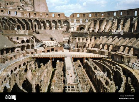 Inside The Colosseum Hi Res Stock Photography And Images Alamy