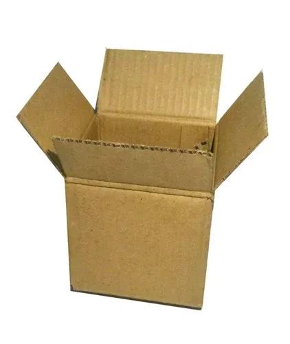 Single Wall Corrugated Paper Boxes Color Brown At Rs 8 Piece In