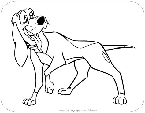 Disney's The Fox and the Hound Coloring Pages | Disneyclips.com