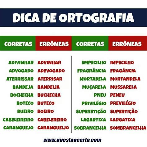 Ortografia Dicas De Portugues Portugues Para Concurso Regra De Hot Porn Sex Picture