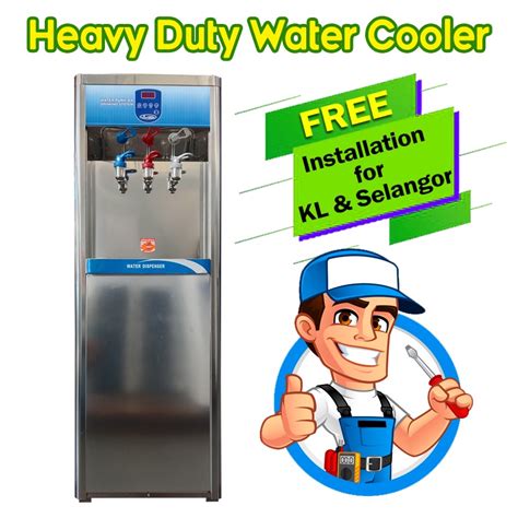 Installation Service KL Selangor Area For Stainless Steel Hot Normal And Cold Water Dispenser
