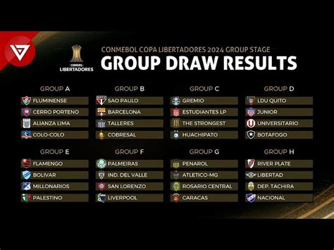 Copa America 2024 Group Stage Draw Results