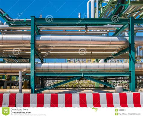 Liquid And Chemical Pipe Line Transfer Stock Photo Image Of Energy