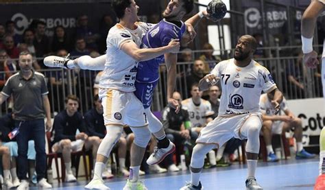 Handball Proligue Barrage Aller La Js Cherbourg Sincline Face