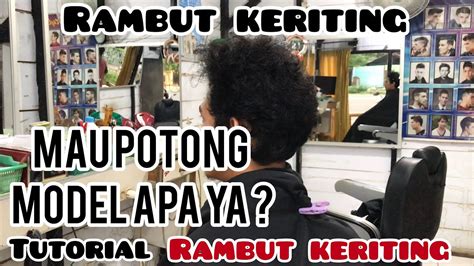 TUTORIAL MOTONG RAMBUT KERITING YouTube